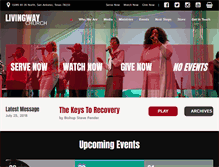 Tablet Screenshot of livingwaychurch.net